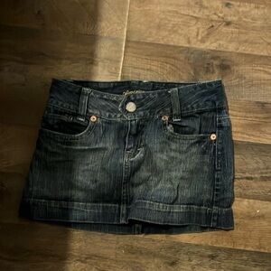 American Eagle Denim Mini Skirt - Jean color